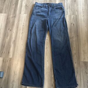 3 X 1 Leia Cotton/Tencel Wide Leg Side Slit Light Wash Jeans Made In USA Size 29